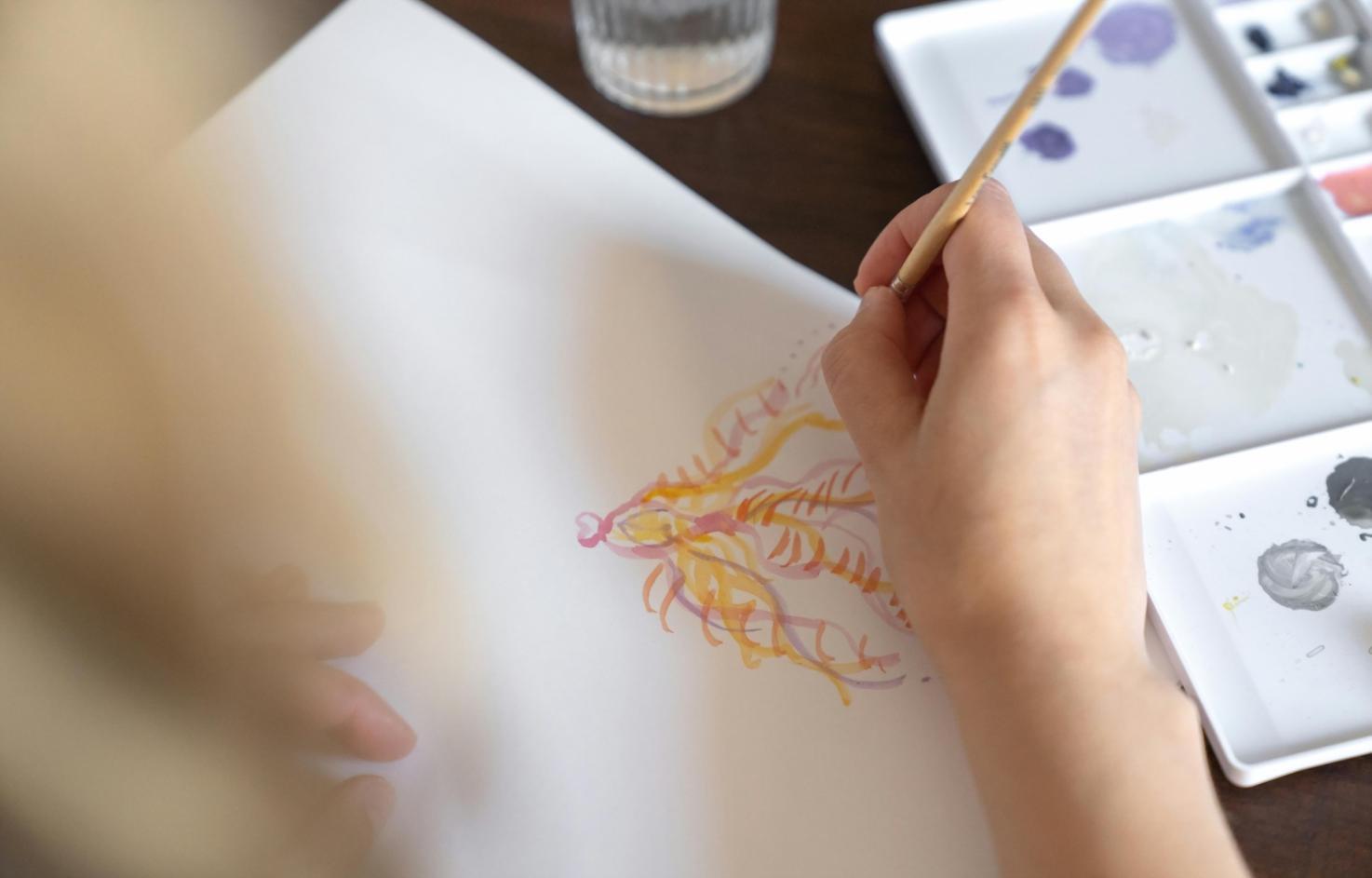 Творчий процес навчання малювання